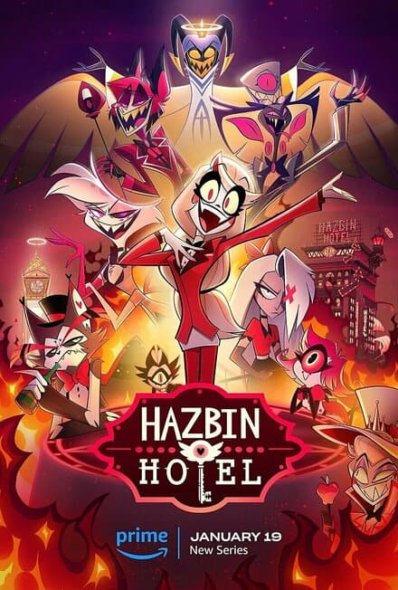 Постер к сериалу Отель Хазбин 2019