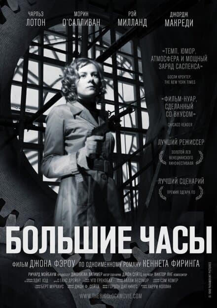 Постер к фильму Большие часы 1948
