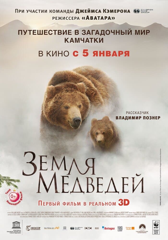 Постер к фильму Земля медведей 2013