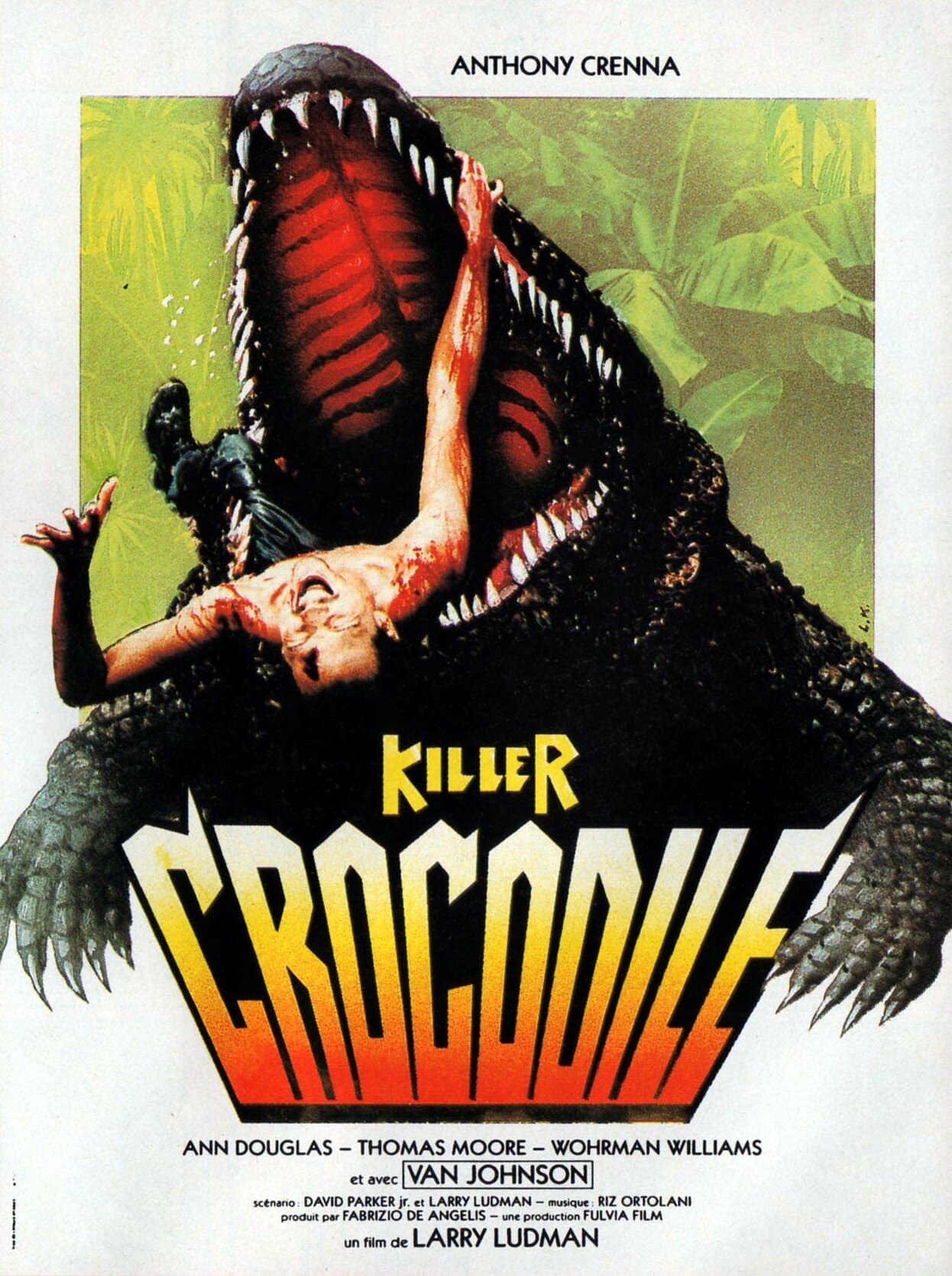 Постер к фильму Крокодил-убийца 1989