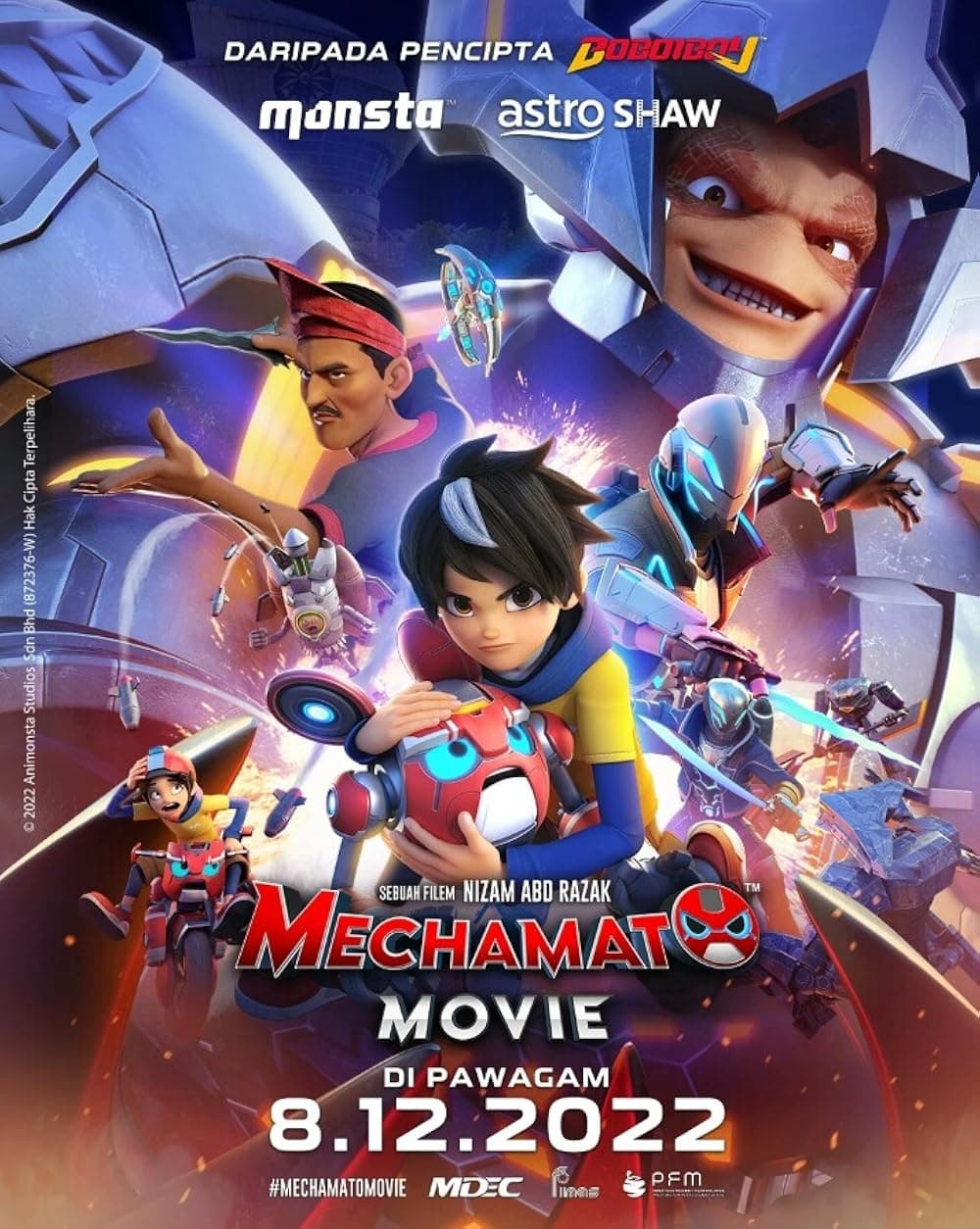 Постер к фильму Mechamato Movie 2022