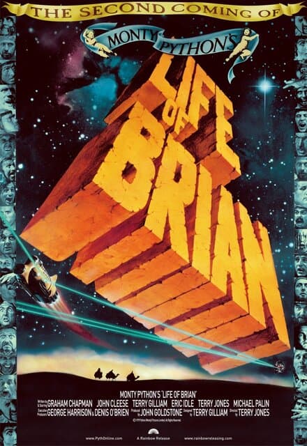 Постер к фильму Житие Брайана по Монти Пайтон 1979