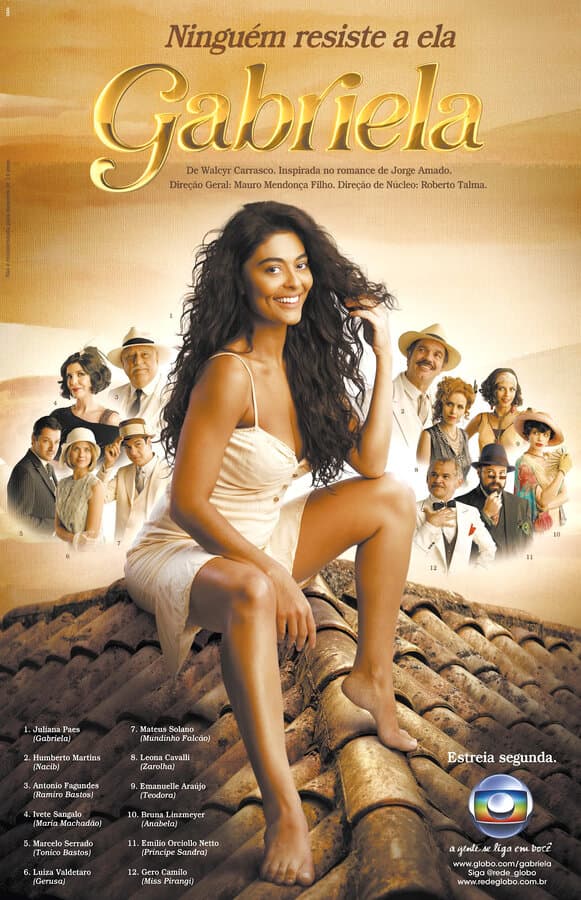 Постер к сериалу Габриэла 2012