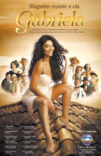 Постер к сериалу Габриэла 2012