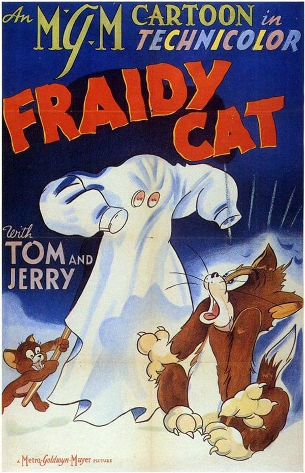 Постер к фильму Кот-трусишка 1942