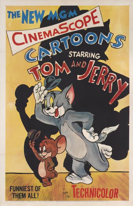 Постер к сериалу Том и Джерри 1940