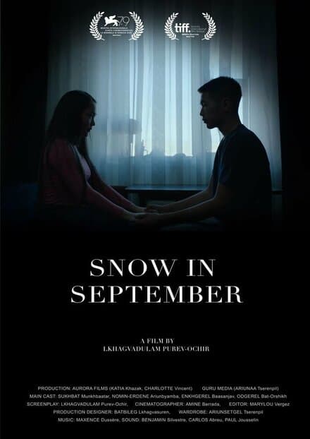 Постер к фильму Snow in September 2022