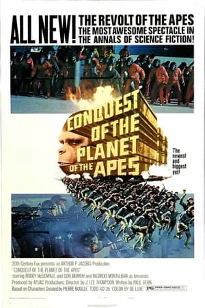 Постер к фильму Завоевание планеты обезьян 1972
