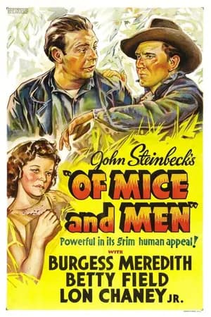 Постер к фильму О мышах и людях 1939