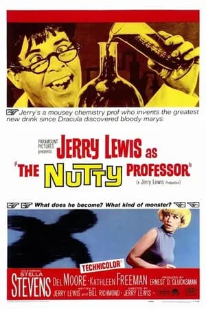 Постер к фильму Чокнутый профессор 1963