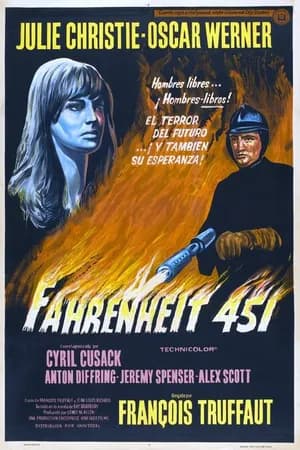 Постер к фильму 451º по Фаренгейту 1966